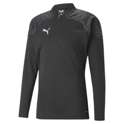 Puma teamCUP Training 1/4 Zip Sweatshirt schwarz