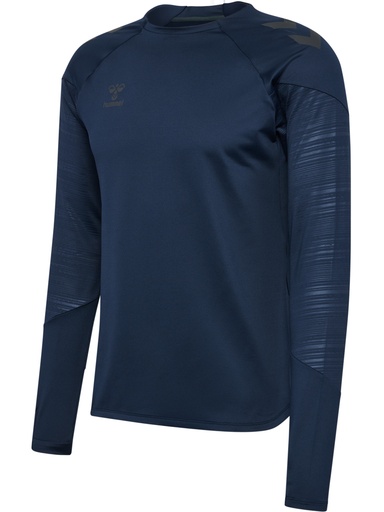 Hummel Pro Training Crew Sweatshirt dunkelblau