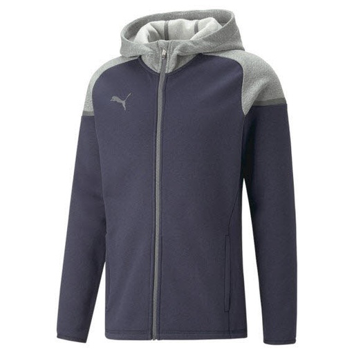 Puma teamCUP Kapuzenjacke blau 