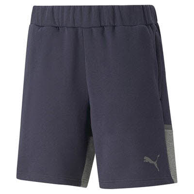 Puma teamCUP Casuals Shorts dunkelblau 