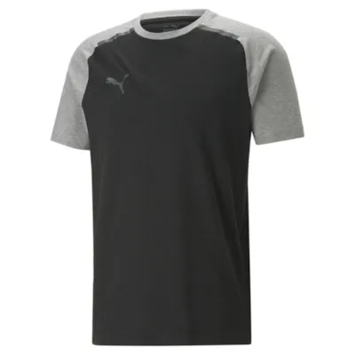 Puma teamCUP Casuals T-Shirt schwarz