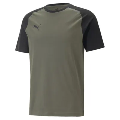 Puma teamCUP Casuals T-Shirt dunkelgrün