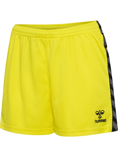 Hummel Authentic PL Shorts gelb Damen