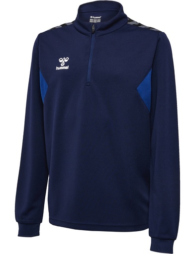 Hummel Authentic 1/2 Reißverschluss Trainingstop dunkelblau Kinder  