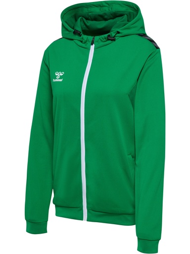 Hummel Authentic PL Kapuzenjacke grün Damen 