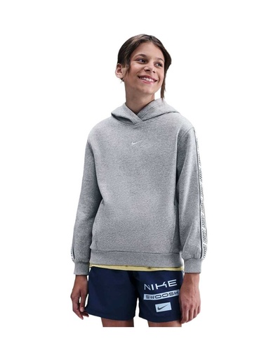 Nike Sportswear Club Fleece Hoodie grau Kinder