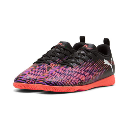 Puma Future 8 Play IT Fußballschuhe Halle lila Kinder 