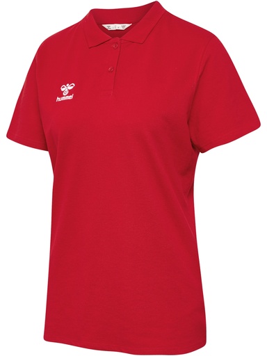 Hummel Go 2.0 Polo-Shirt rot Damen