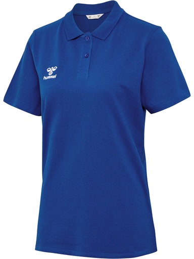 Hummel Go 2.0 Polo-Shirt blau Damen