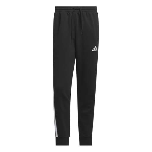 adidas Essentials 3-Streifen Fleecehose schwarz 