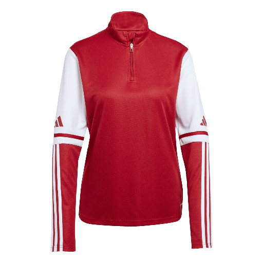 adidas Squadra 25 Zip-Trainingstop rot Damen