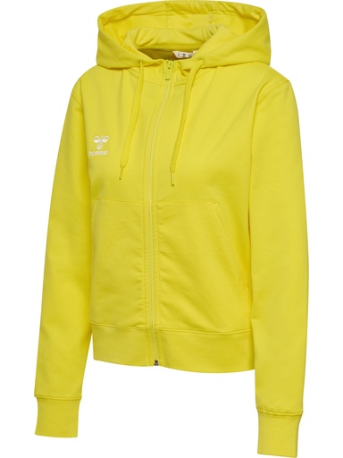 Hummel Go 2.0 Kapuzenjacke gelb Damen