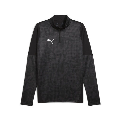 Puma teamCUP Training 1/4 Zip Top schwarz