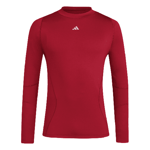 adidas Techfit Cold.Rdy Funktionsshirt Langarm rot