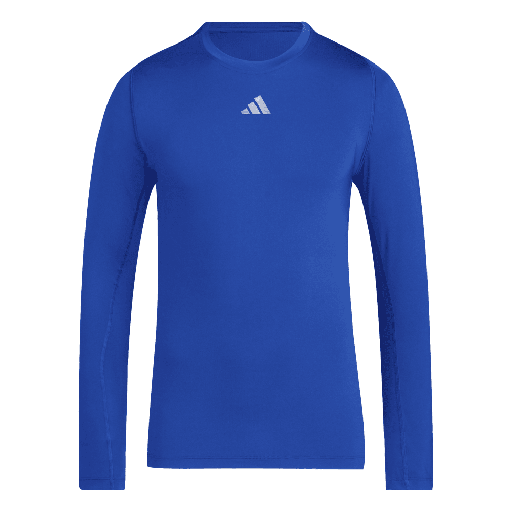 adidas Techfit Funktionsshirt Langarm blau