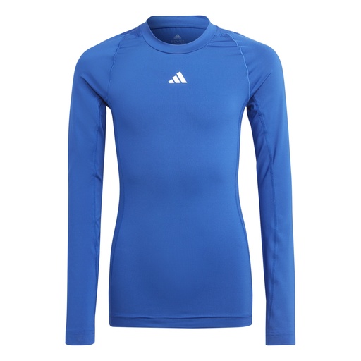 adidas Techfit Funktionsshirt Langarm blau Kinder