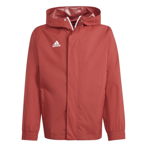 adidas Entrada 22 Allwetterjacke rot Kinder