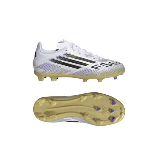 adidas F50 League MG Fußballschuhe weiß Kinder