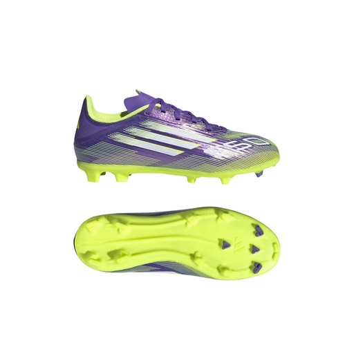 adidas F50 League Fußballschuhe FG/MG lila Kinder