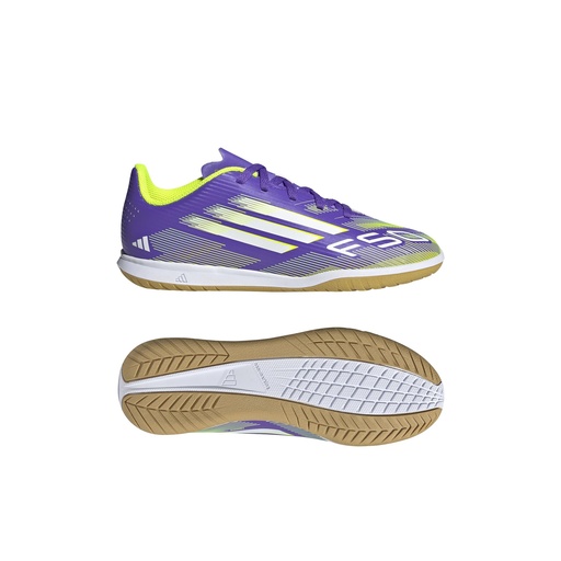 adidas F50 Club IN Fußballschuhe lila Kinder