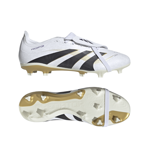 adidas Predator League Fold-Over Tongue FG/MG Fußballschuhe weiß 