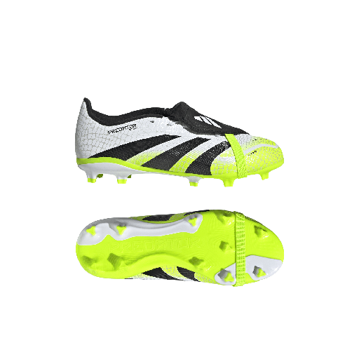 adidas Predator League Fold-Over Tongue Fußballschuhe MG weiß Kinder