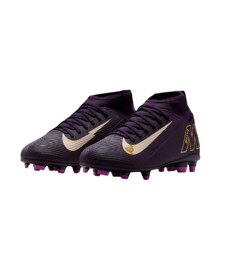 Nike Jr. Mercurial Superfly10 Club "Kylian Mbappé" MG Fußballschuhe lila Kinder