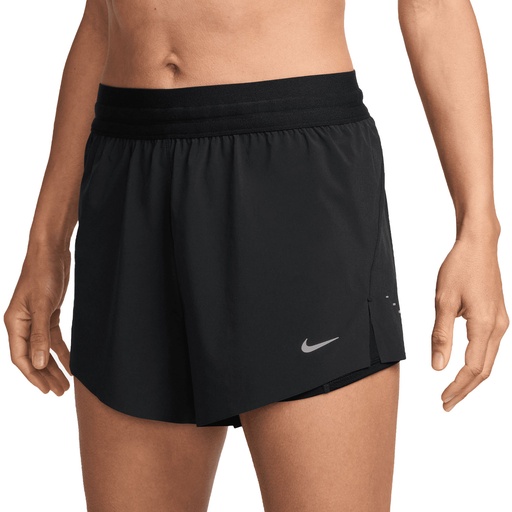 Nike Swift Dri-FIT 2-in-1-Laufshorts schwarz Damen