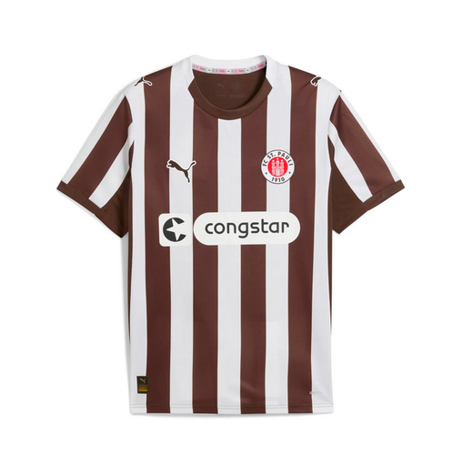 Puma FC St. Pauli Heimtrikot 2025/26 braun Kinder