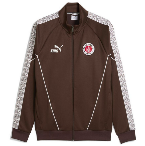 Puma FC St. Pauli KING Anthem Jacke braun  