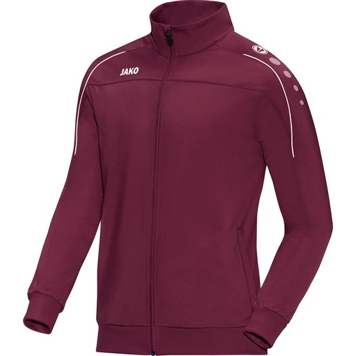 Jako Polyesterjacke Classico dunkelrot Kinder