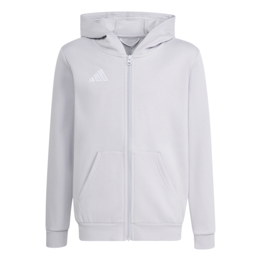 adidas Entrada 26 Kapuzenjacke grau Kinder