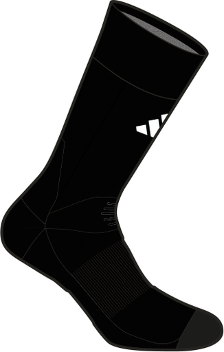 adidas Fußball Crew Performance Socken schwarz
