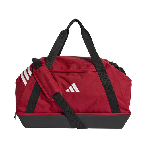[JY7953] adidas Tiro Sporttasche Medium mit Bodenfach rot  