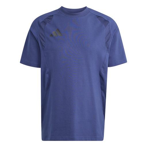 adidas Tiro Travel T-Shirt blau 