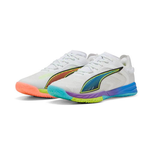 Puma Accelerate Nitro SQD 4 Game On Handballschuhe weiß  