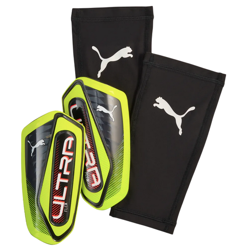 Puma Ultra Flex Sleeve Schienbeinschoner gelb