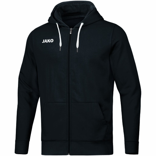 Jako Kapuzenjacke Base schwarz Kinder