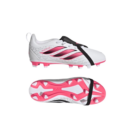 adidas Predator Club Fold-Over Tongue MG Fußballschuhe weiß Kinder  