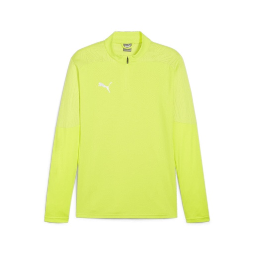 Puma teamFINAL Training 1/4 Zip Sweatshirt gelb