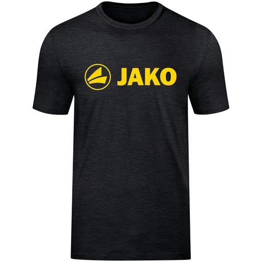 Jako T-Shirt Promo schwarz meliert-citro
