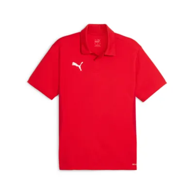 Puma teamGOAL Polo-Shirt rot