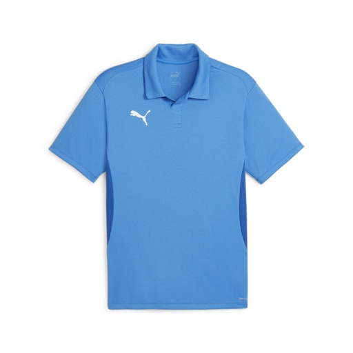 Puma teamGOAL Polo-Shirt blau