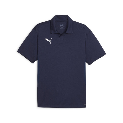 Puma teamGOAL Polo-Shirt dunkelblau