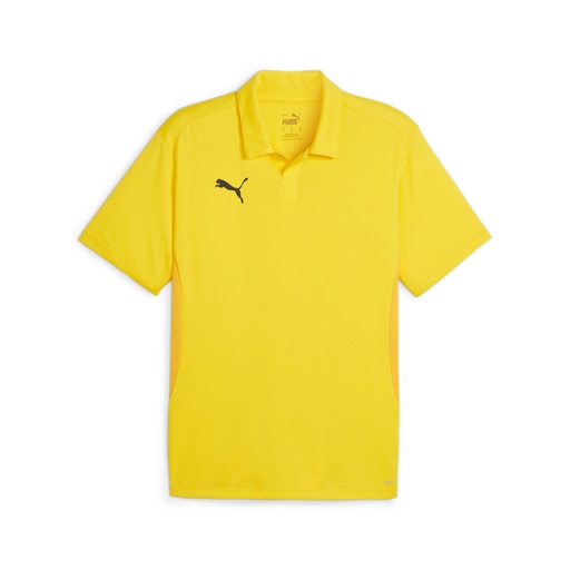 Puma teamGOAL Polo-Shirt gelb