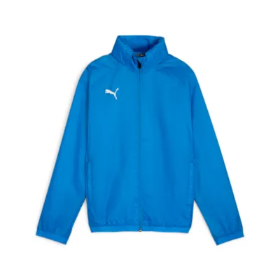 Puma teamGOAL Allwetter Jacke blau Kinder