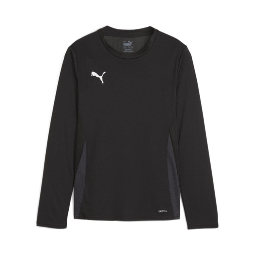 Puma teamGOAL Trikot Langarm schwarz Kinder