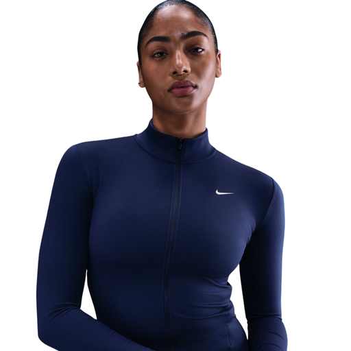 Nike One Fitted Dri-FIT Jacke blau Damen