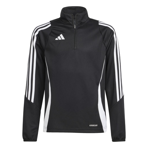 adidas Tiro 24 Zip-Trainingstop schwarz Kinder