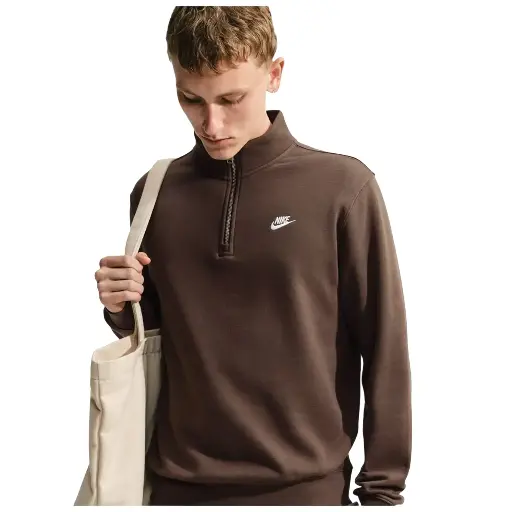 Nike Sportswear Club Fleece-Top braun